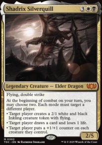 Shadrix Silverquill - Tarkir: Dragonstorm Commander Decks