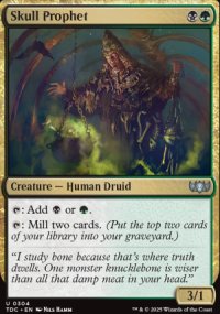 Skull Prophet - Tarkir: Dragonstorm Commander Decks