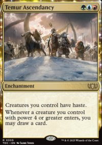 Temur Ascendancy - Tarkir: Dragonstorm Commander Decks
