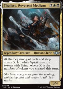 Thalisse, Reverent Medium - Tarkir: Dragonstorm Commander Decks