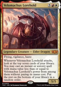 Velomachus Lorehold - Tarkir: Dragonstorm Commander Decks