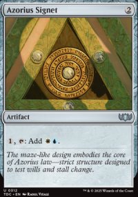Azorius Signet - Tarkir: Dragonstorm Commander Decks