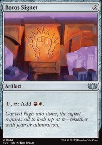 Boros Signet - Tarkir: Dragonstorm Commander Decks