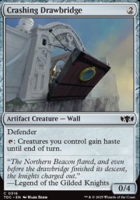 Crashing Drawbridge - Tarkir: Dragonstorm Commander Decks