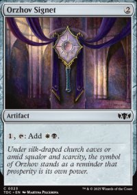 Orzhov Signet - Tarkir: Dragonstorm Commander Decks