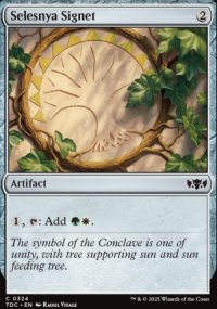Selesnya Signet - Tarkir: Dragonstorm Commander Decks
