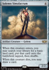 Solemn Simulacrum - Tarkir: Dragonstorm Commander Decks