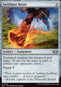 Swiftfoot Boots - Tarkir: Dragonstorm Commander Decks