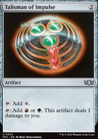 Talisman of Impulse - Tarkir: Dragonstorm Commander Decks