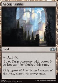 Access Tunnel - Tarkir: Dragonstorm Commander Decks