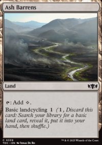 Ash Barrens - Tarkir: Dragonstorm Commander Decks