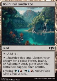 Bountiful Landscape - Tarkir: Dragonstorm Commander Decks