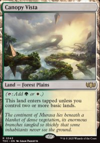 Canopy Vista - Tarkir: Dragonstorm Commander Decks