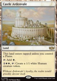 Castle Ardenvale - Tarkir: Dragonstorm Commander Decks