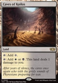 Caves of Koilos - Tarkir: Dragonstorm Commander Decks