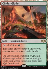 Cinder Glade - Tarkir: Dragonstorm Commander Decks