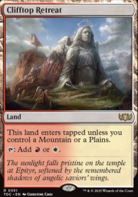 Clifftop Retreat - Tarkir: Dragonstorm Commander Decks
