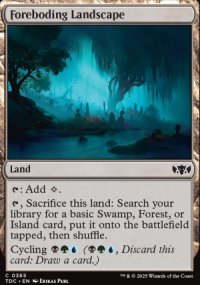 Foreboding Landscape - Tarkir: Dragonstorm Commander Decks