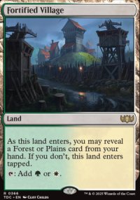 Fortified Village - Tarkir: Dragonstorm Commander Decks