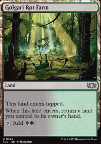 Golgari Rot Farm - Tarkir: Dragonstorm Commander Decks