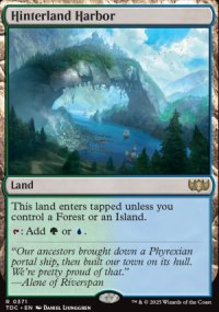 Hinterland Harbor - Tarkir: Dragonstorm Commander Decks