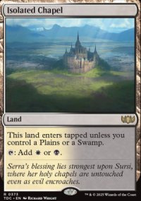 Isolated Chapel - Tarkir: Dragonstorm Commander Decks