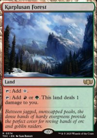 Karplusan Forest - Tarkir: Dragonstorm Commander Decks