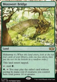Mosswort Bridge - Tarkir: Dragonstorm Commander Decks