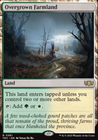 Overgrown Farmland - Tarkir: Dragonstorm Commander Decks