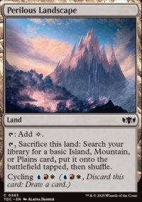 Perilous Landscape - Tarkir: Dragonstorm Commander Decks