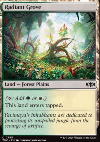 Radiant Grove - Tarkir: Dragonstorm Commander Decks