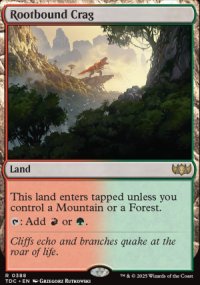Rootbound Crag - Tarkir: Dragonstorm Commander Decks