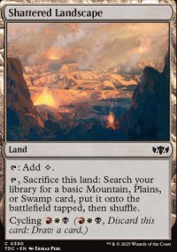 Shattered Landscape - Tarkir: Dragonstorm Commander Decks