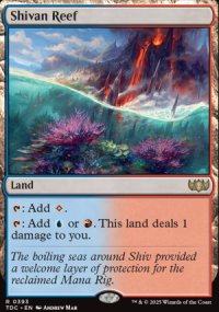 Shivan Reef - Tarkir: Dragonstorm Commander Decks