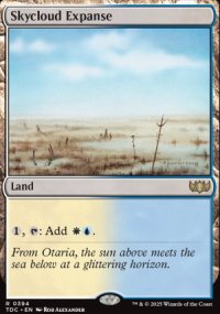 Skycloud Expanse - Tarkir: Dragonstorm Commander Decks