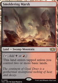 Smoldering Marsh - Tarkir: Dragonstorm Commander Decks