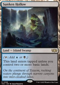 Sunken Hollow - Tarkir: Dragonstorm Commander Decks