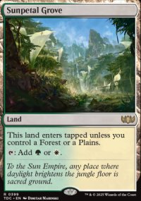 Sunpetal Grove - Tarkir: Dragonstorm Commander Decks