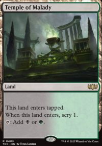Temple of Malady - Tarkir: Dragonstorm Commander Decks