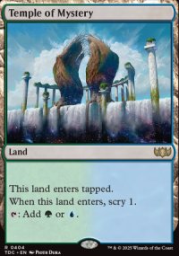 Temple of Mystery - Tarkir: Dragonstorm Commander Decks