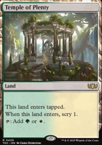 Temple of Plenty - Tarkir: Dragonstorm Commander Decks