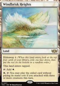 Windbrisk Heights - Tarkir: Dragonstorm Commander Decks