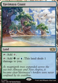 Yavimaya Coast - Tarkir: Dragonstorm Commander Decks