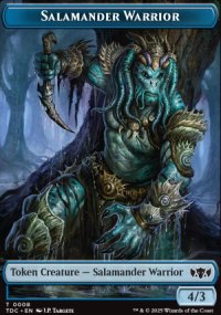 Salamander Warrior - Tarkir: Dragonstorm Commander Decks