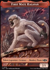 First Mate Ragavan - Tarkir: Dragonstorm Commander Decks