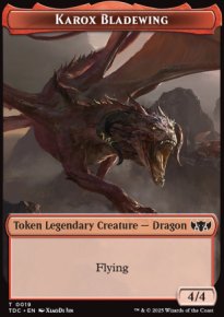 Karox Bladewing - Tarkir: Dragonstorm Commander Decks