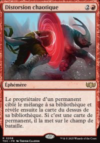 Distorsion chaotique - Tarkir: Dragonstorm Commander Decks
