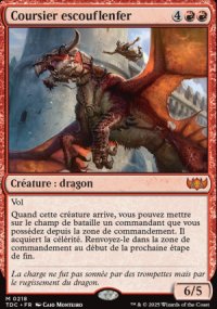 Coursier escouflenfer - Tarkir: Dragonstorm Commander Decks