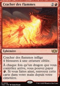 Cracher des flammes - Tarkir: Dragonstorm Commander Decks
