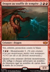 Dragon au souffle de tempte - Tarkir: Dragonstorm Commander Decks